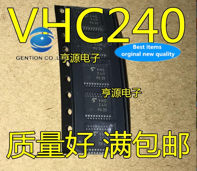 10pcs 100% ǰ   VHC240 TC74VHC240FT TSSOP-20 